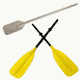 MG: paddle; oar