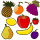MG: la fruta; fruto