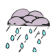 MG: pioggia; acqua